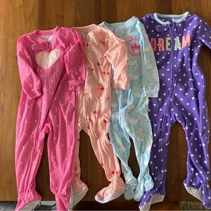 18m footie pjs set of 4